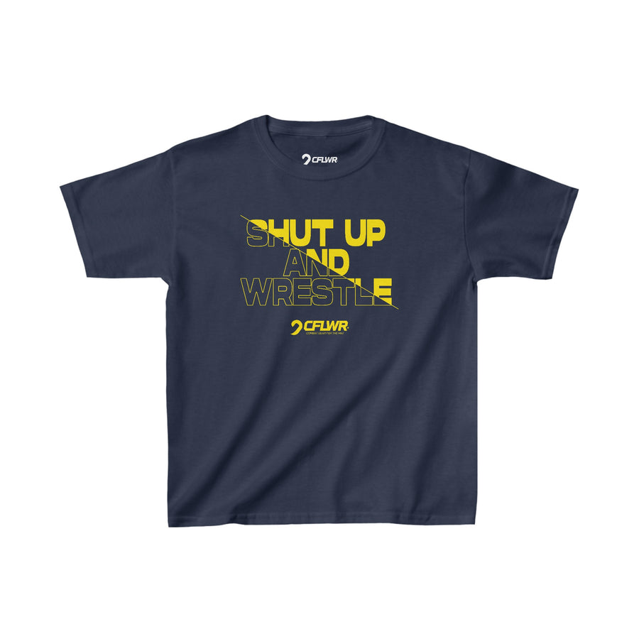 Youth "Shut Up and Wrestle" Tee